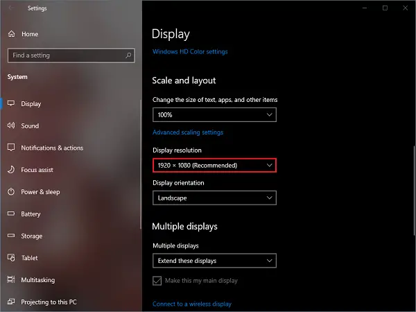 display-resolution-windows-10