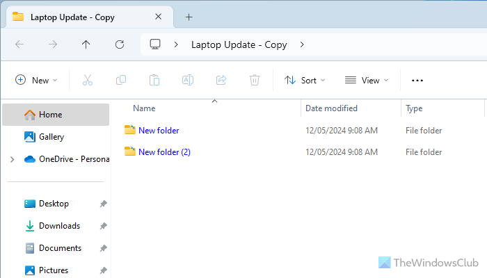 How to show Encrypted or Compressed file names in color in Windows 11/10