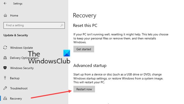 Advanced Recovery Delete Partition