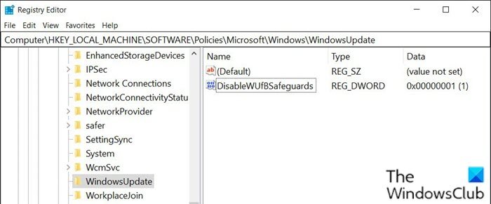 How to disable Safeguards for Feature Updates on Windows 11 10 - 9