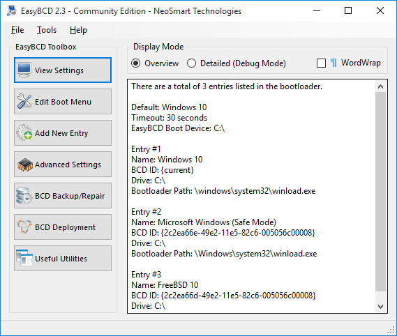 How to modify Boot settings & configure Bootloader