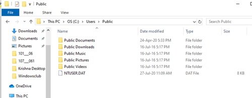 How to turn ON or OFF Public Folder sharing on Windows 10