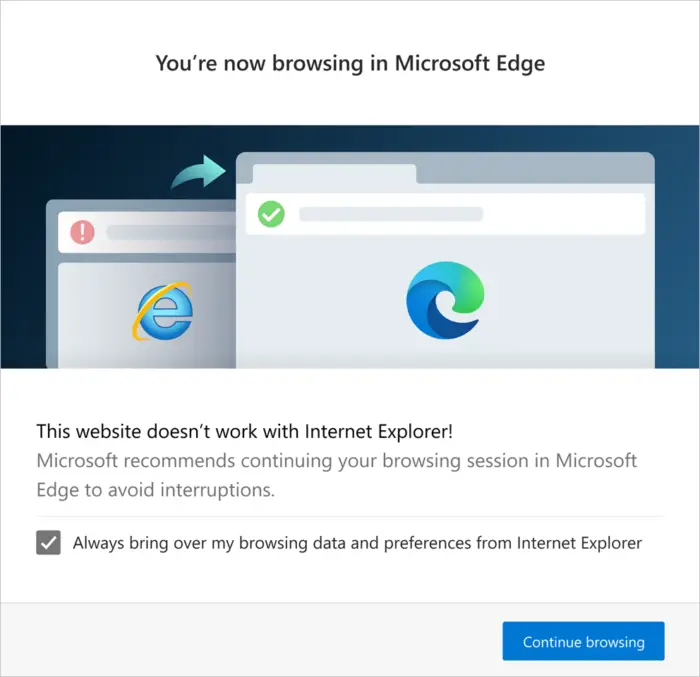 Group Policies to configure redirection to Microsoft Edge