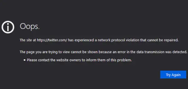 Fix Twitter not loading on Firefox issue
