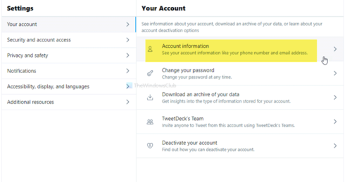How to change your X or Twitter username