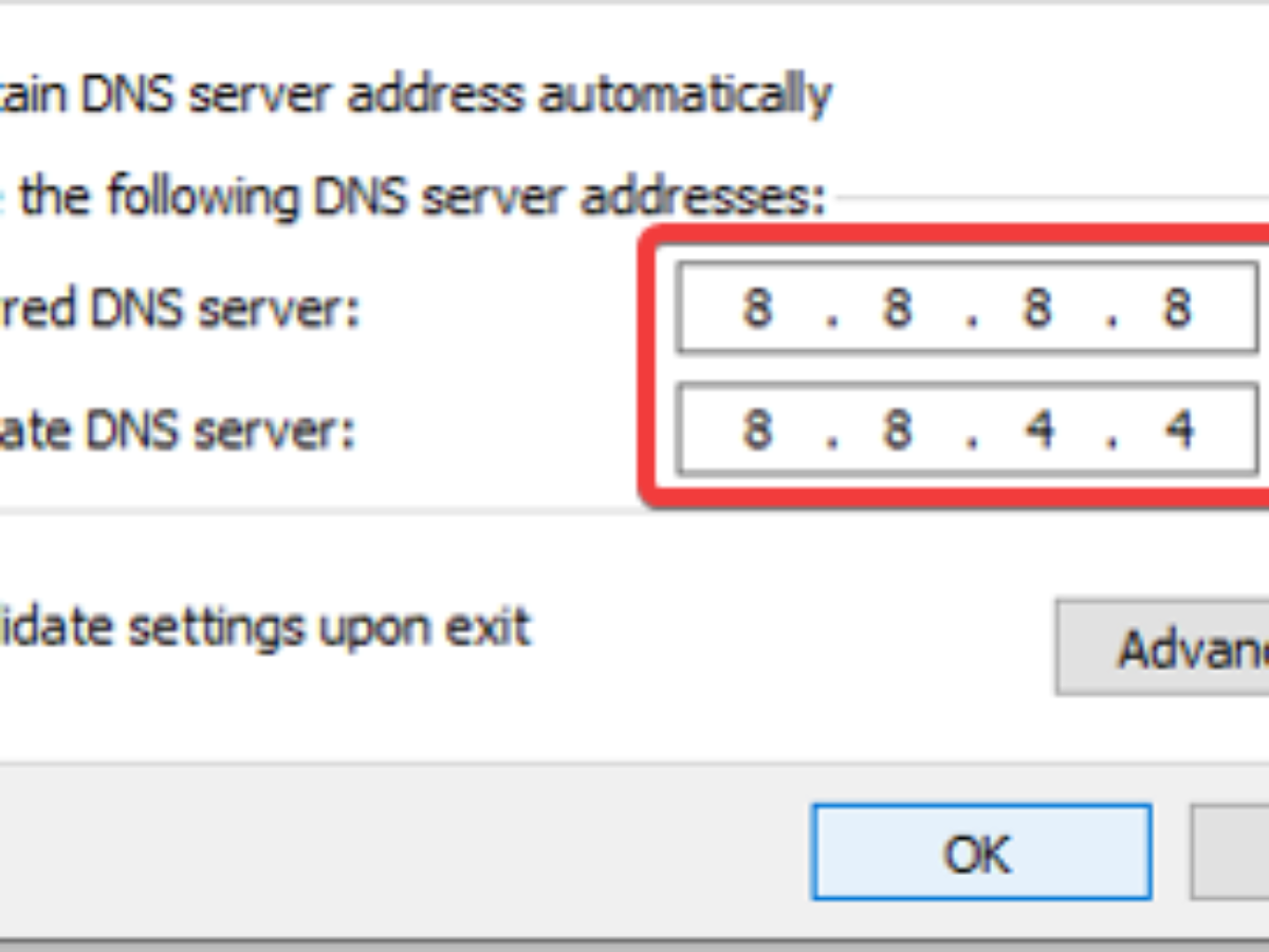 how to setup google public dns on your