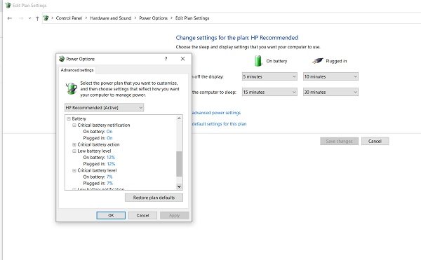 knus Elendighed fløjte Low battery notification not working in Windows 11/10 laptop