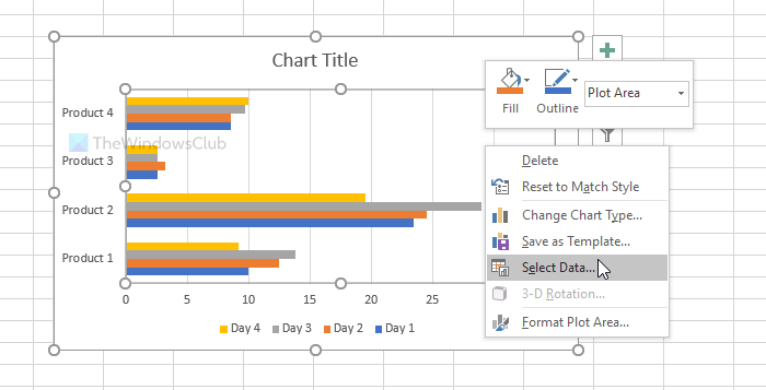 How to rename Data Series in Excel graph or chart