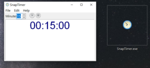 SnapTimer is a free Countdown Timer software for Windows PC