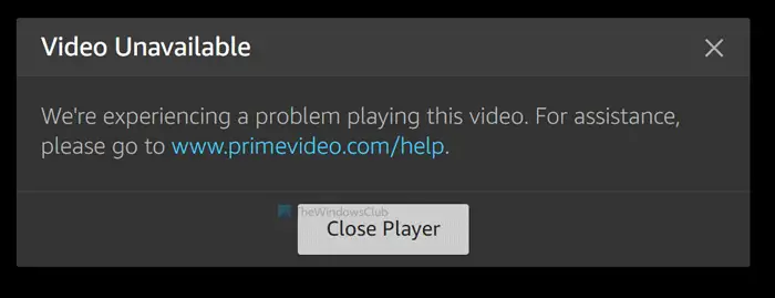 Prime Video: Help