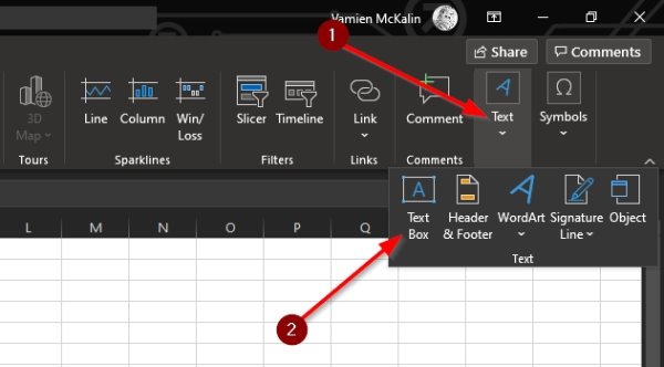 How to add bullet points to text in Excel