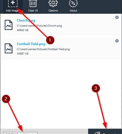 Convert WebP to JPG and PNG