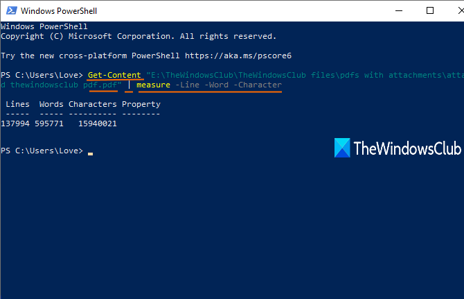 Windows PowerShell