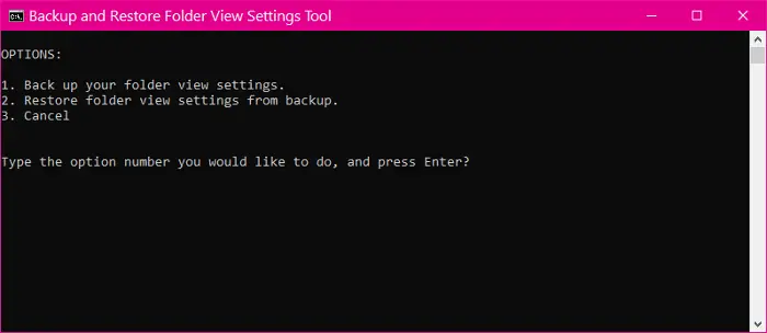 backup and restore batch file