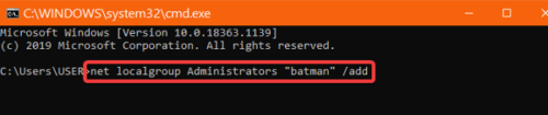 How To Change A Standard User To Administrator Account Vice Versa