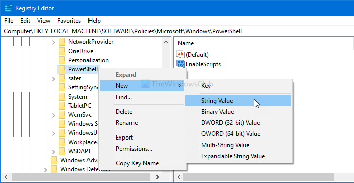 How to turn on or off Windows PowerShell script execution