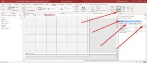 How to create a Report using Access