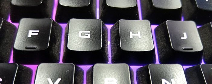 Why are there bumps on the F and J keys on a computer keyboard?