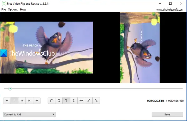 rotate videos using free video rotator software and online tools