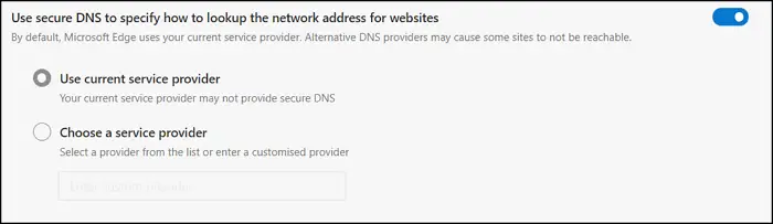 Secure DNS Browser