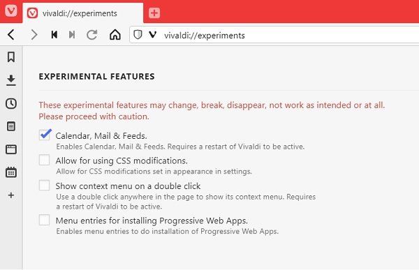 Vivaldi Mail Vivaldi Mail