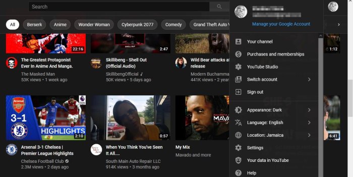 How to Turn on Dark Theme for YouTube