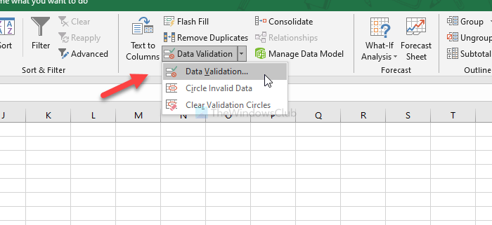 How to add a character limit in an Excel and Google Sheets