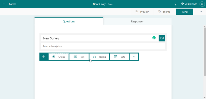 add elements to your microsoft form