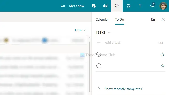 How to add notes and create tasks from Outlook web