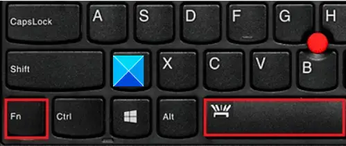 How to turn on keyboard light
