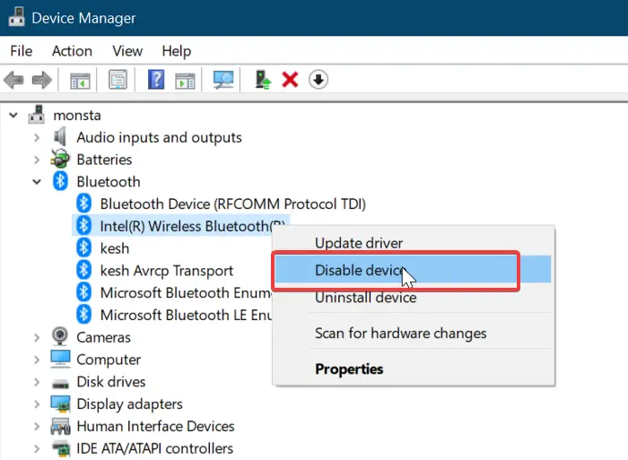 Install a Bluetooth adapter replacement in Windows 10