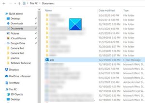How to open MIME Emails and Attachments in Outlook