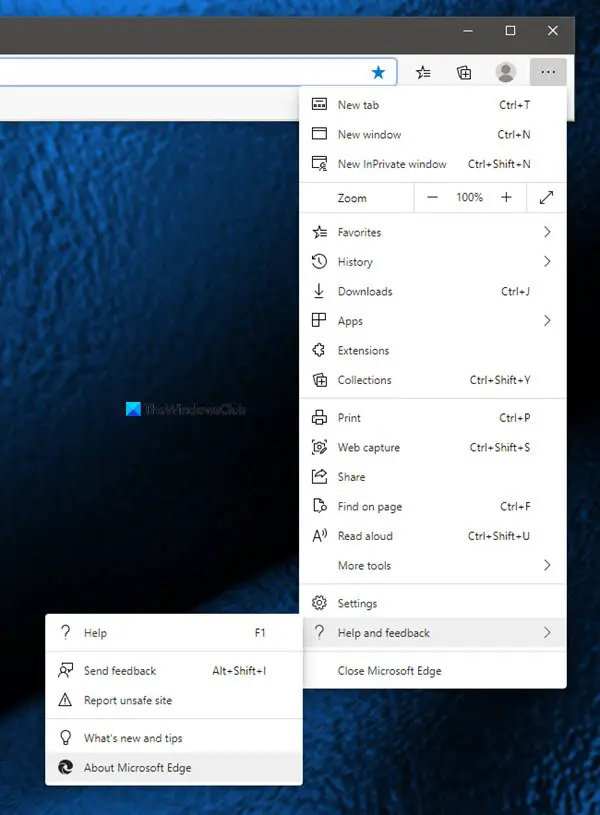 find out which version of Edge you have