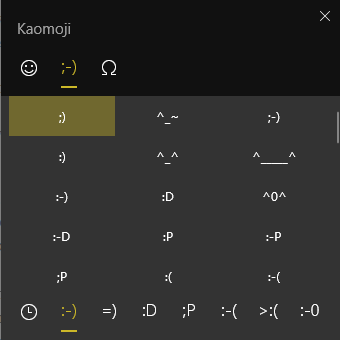 special-characters-kaomoji-panel
