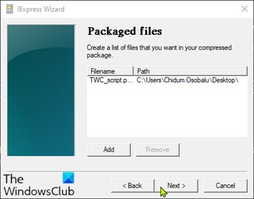 iexpress post install commands iexpress post install commands