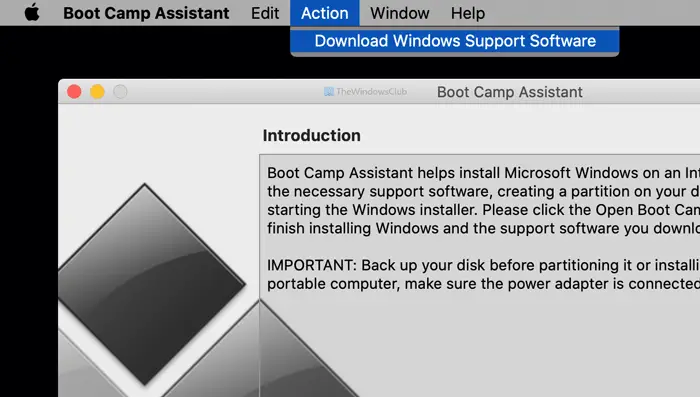 bootcamp support software windows 10 download