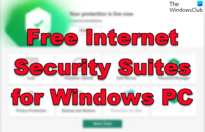 Kostenlose Internet Security Suites Für Windows