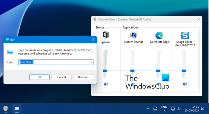 How to mute a Program in Windows 11