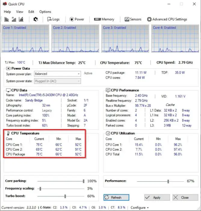 for iphone download Quick CPU 4.7.0