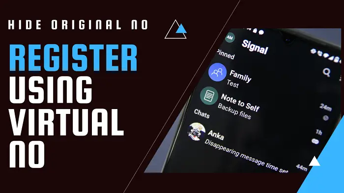 Sanal bir telefon numarası kullanarak Signal, WhatsApp, Telegram'a kaydolun