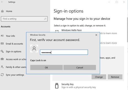 how to remove pin from startup windows 10