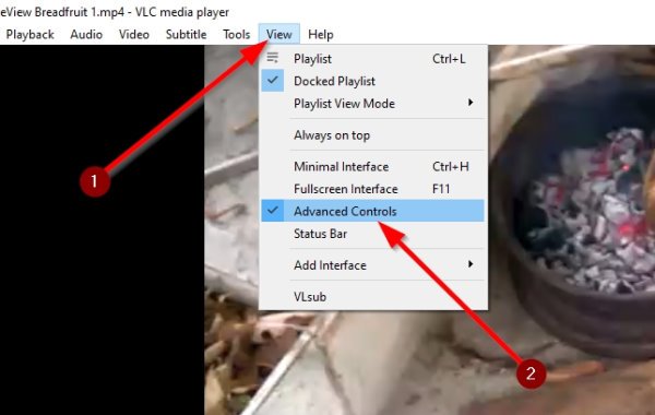 Trim videos in VLC Media Player