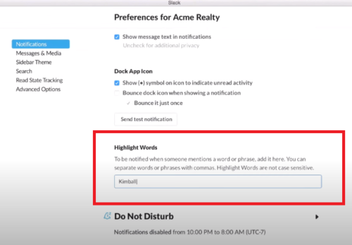 How to configure and customize Slack Notifications