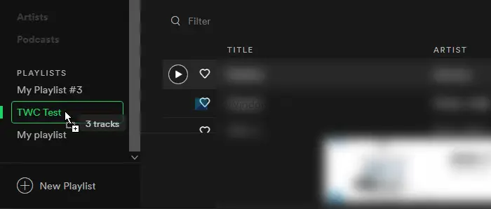 How to merge multiple playlists on Spotify