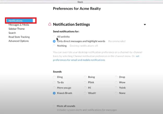 How to configure and customize Slack Notifications