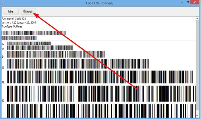 How to create a Barcode in Microsoft Word