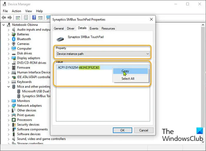 Change Mac trackpad scrolling direction in Windows 10 Dual Boot setup-1