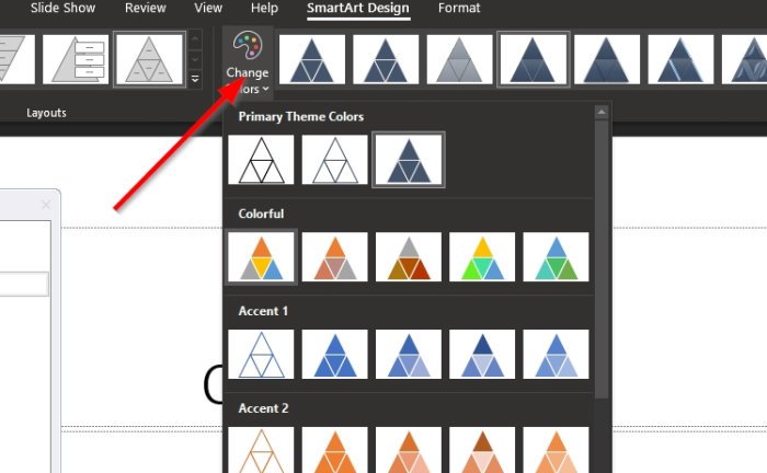 Create a Pyramid in PowerPoint