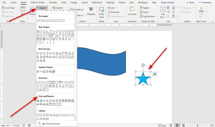 How to group Objects in Microsoft Word