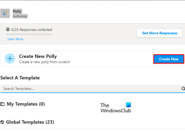 Create polls on Microsoft Teams using Forms.